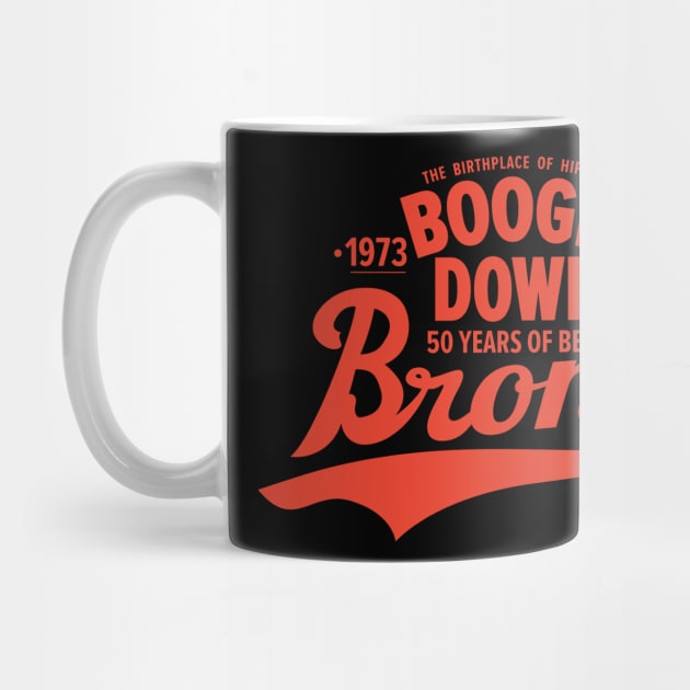 Boogie Down Bronx lettering - 50 years of Hip Hop by Boogosh